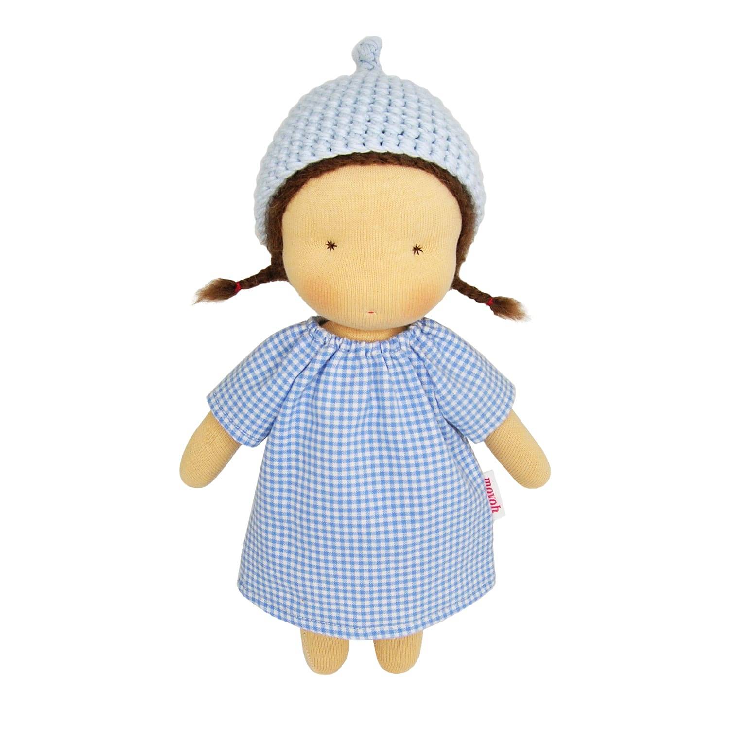 Stoffpuppe - Blaukappe moyoh Waldorfpuppe aus Berlin Blaukappe Walddorfpuppe von moyoh aus Berlin